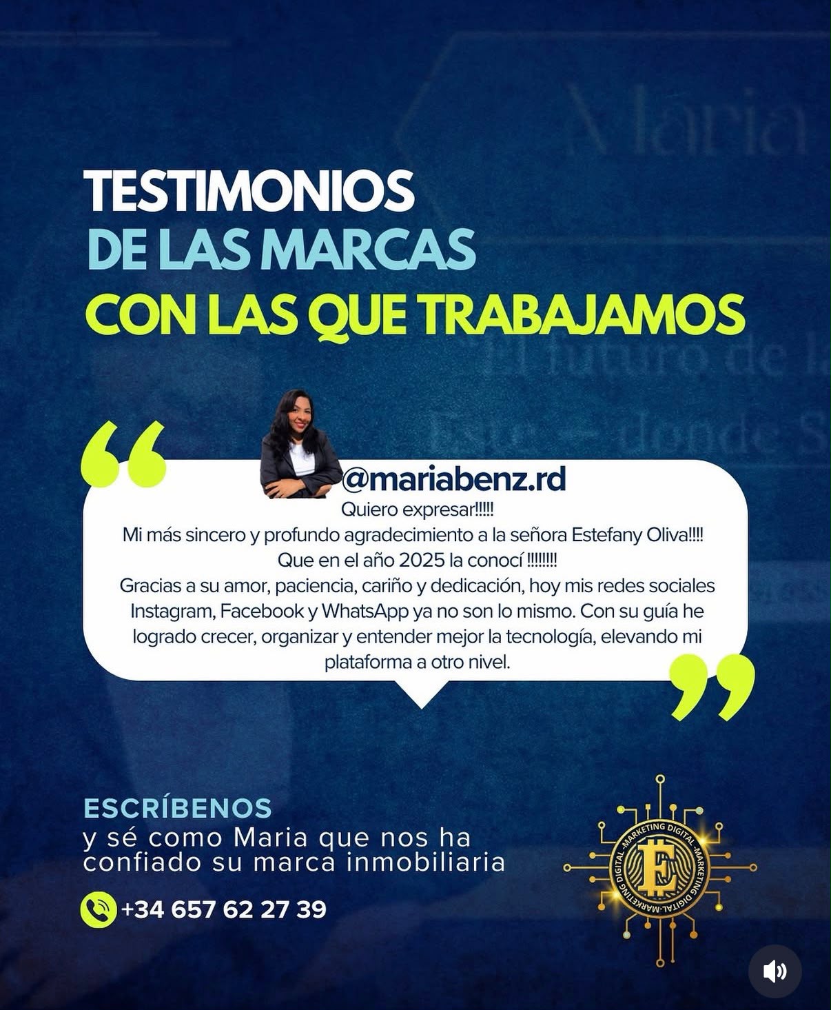 Testimonio de Maria Benz (@mariabenz.rd)